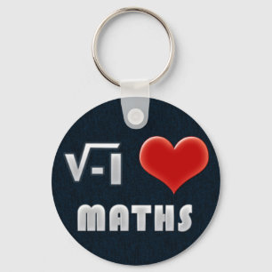 Keychain I KÄRLEK MATH Nyckelring