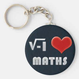Keychain I KÄRLEK MATH Nyckelring