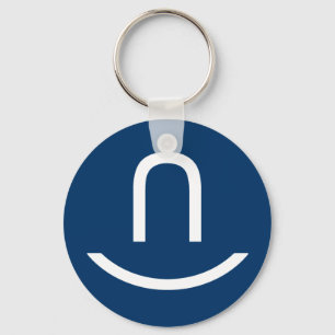 Keychain - inkvartera cirklar U Nyckelring