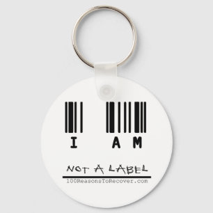Keychain - inte en etikett nyckelring