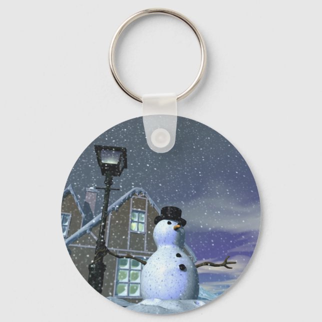 Keychain, julhus nyckelring (Framsida)