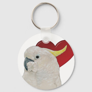 Keychain - kakadua nyckelring