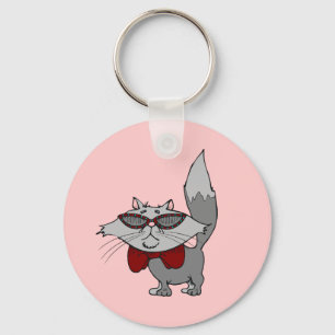 Keychain - kall katt nyckelring