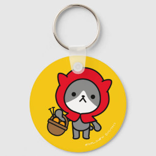 Keychain - kattunge - OrangeBack Nyckelring