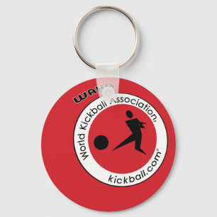 Keychain - Kickball logotyp Nyckelring