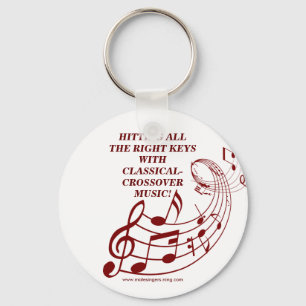 Keychain: Klassisk-Övergång Nyckelring