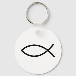 Keychain - kristen fisk nyckelring