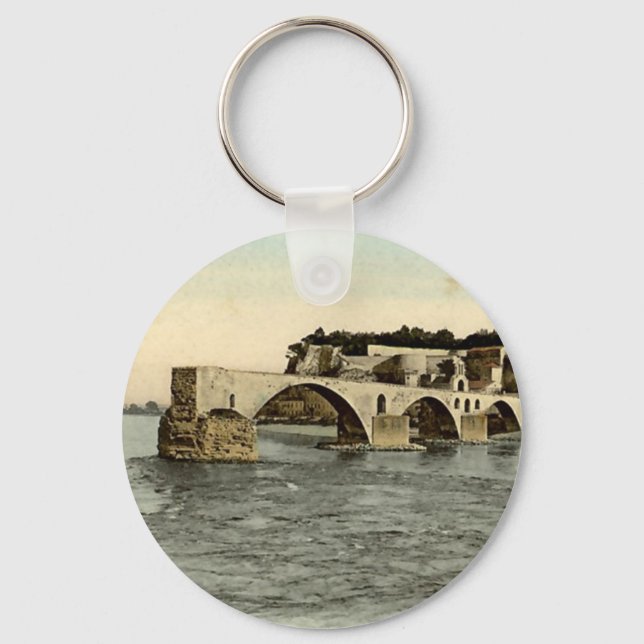 Keychain - Le Pont d'Avignon Nyckelring (Framsida)