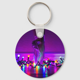 Keychain - Ljus & Pointe Shoes jul Nyckelring