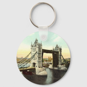 Keychain - London, torn överbryggar Nyckelring