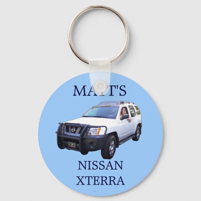 KEYCHAIN- MATT'S NISSAN XTERRA NYCKELRING (Framsida)