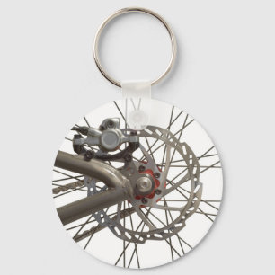 Keychain med cykeln rullar navet nyckelring