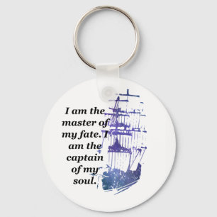 Keychain mig förmiddag det ledar- av mitt öde nyckelring
