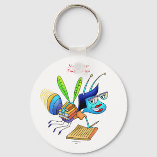 Keychain Mrs Flicker Fireflybrarian Nyckelring