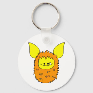Keychain - orange Fuzzling Nyckelring