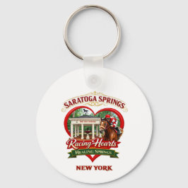 Keychain - Racing Hearts and Healing Springs Nyckelring