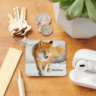 Keychain-Red Fox Nyckelring