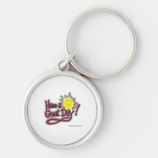 keychain rund silverfärgad nyckelring