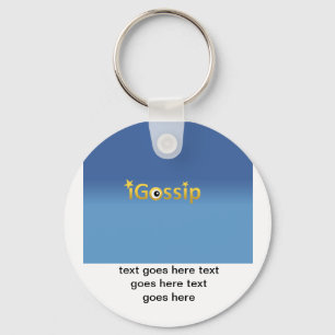 Keychain separat text 2 nyckelring