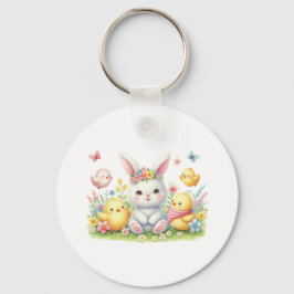 Keychain-Spring Floral Keychain Nyckelring
