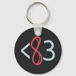 Keychain - svart nyckelring