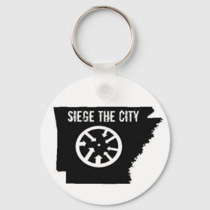 Keychain svart nyckelring