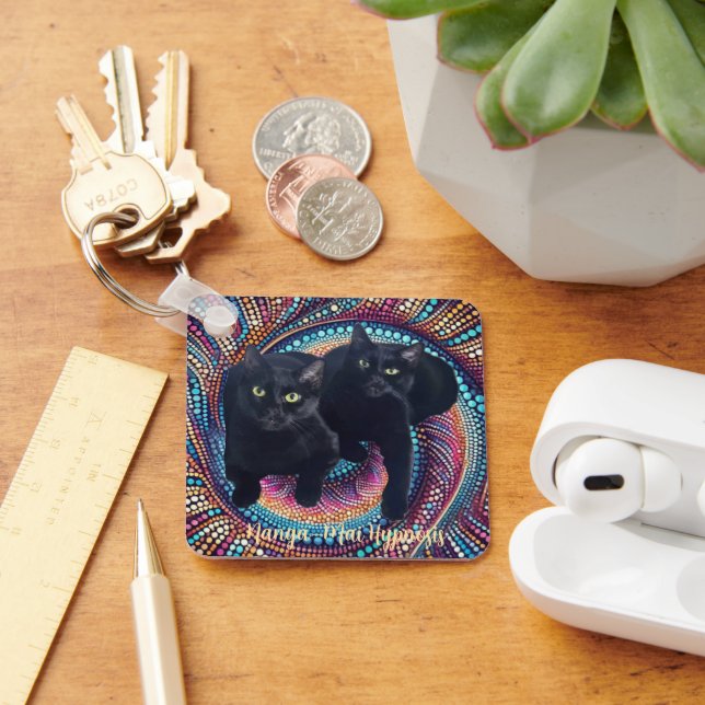 Keychain The Cat's Meow Nyckelring (Skrivbord)