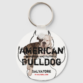 Keychain Unikat Salvatore American Bulldog Nyckelring