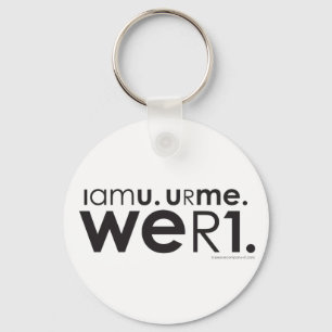 keychain weR1 Nyckelring