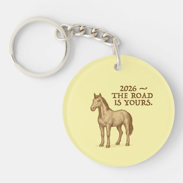 Keychain with horse (Framsidan)
