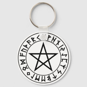 keychainrunaPentacle Nyckelring
