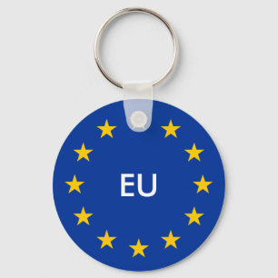 Keychains för Europeiska unionEGflagga med Nyckelring