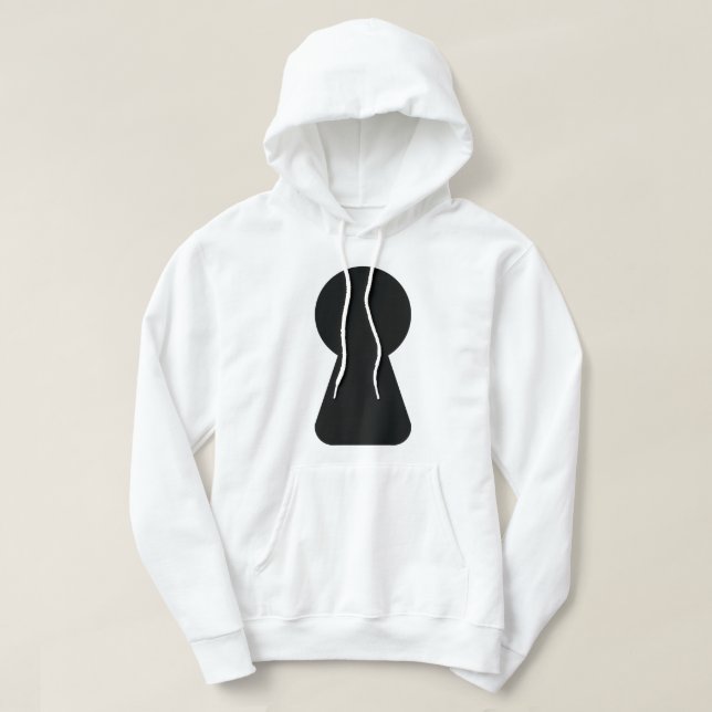 KEYHOLE HOODIE (Design framsida)