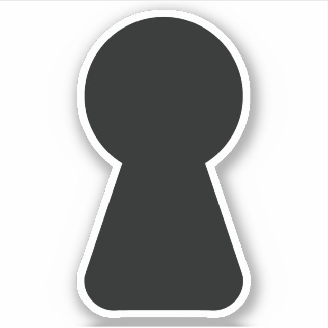 KEYHOLE KLISTERMÄRKEN (Framsida)