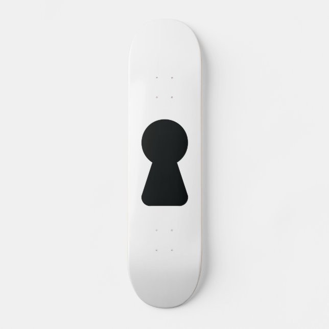KEYHOLE MINI SKATEBOARD BRÄDA 18,5 CM (Framsida)