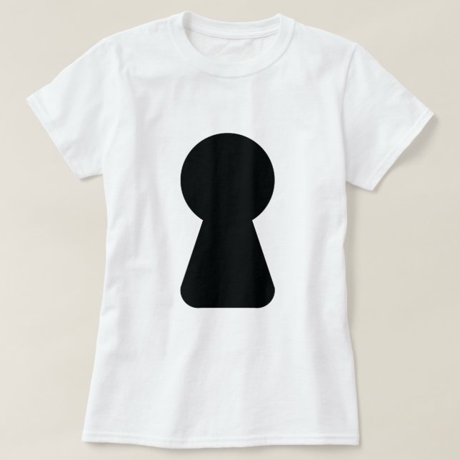 KEYHOLE T SHIRT (Design framsida)