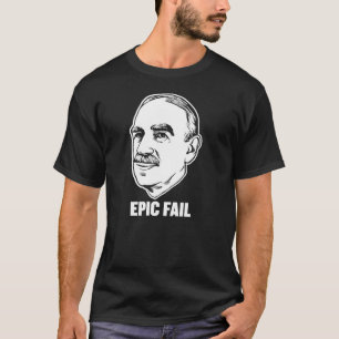 Keynes episk kuggningskjorta tee shirt
