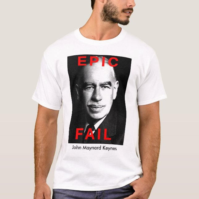 Keynes kuggning t shirt (Framsida)