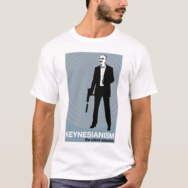 Keynesianismskjorta T-shirt (Framsida)