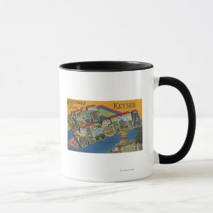 Keyser West Virginia - stora brevplatser Mugg