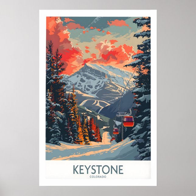 Keystone Affisch Colorado 1 (Framsidan)