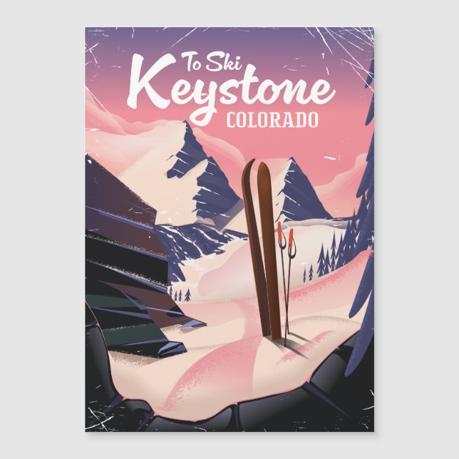 Keystone att åka skidor (Framsida)