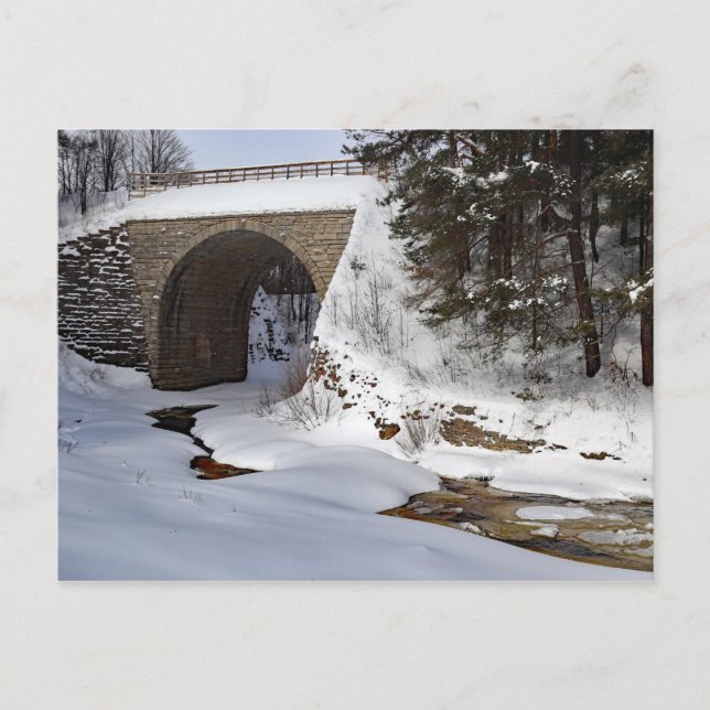 Keystone Bridge, Ramsay, Upper Peninsula Vykort (Framsida)