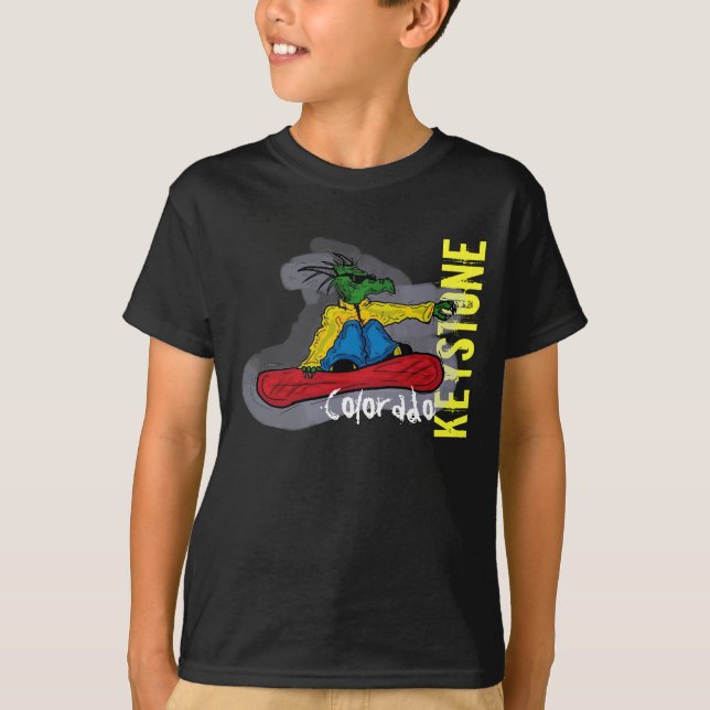 Keystone Colorado boys dragant T Shirt (Framsida)