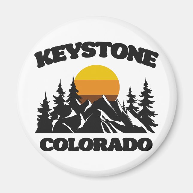 Keystone,Colorado Magnet (Framsidan)