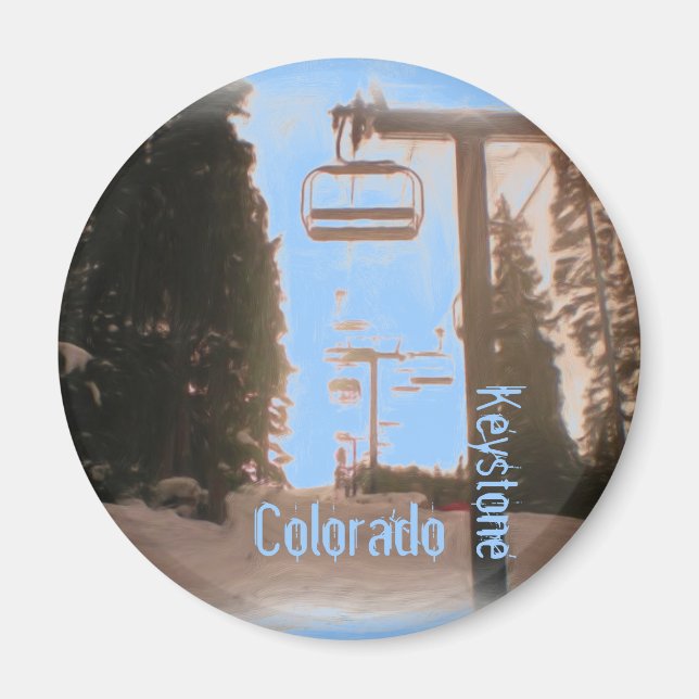 Keystone Colorado magnet (Framsidan)