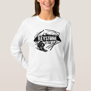Keystone Colorado ski elevation dam hoodie Tee