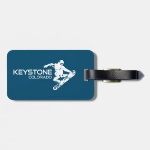 Keystone Colorado Snowboardåkare Bagagebricka