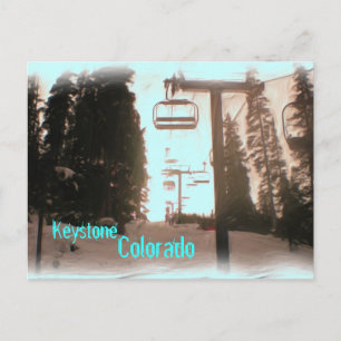 Keystone Colorado vycard Vykort
