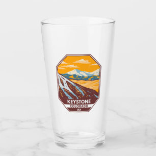 Keystone Colorado Winter Ski Area Glaskopp